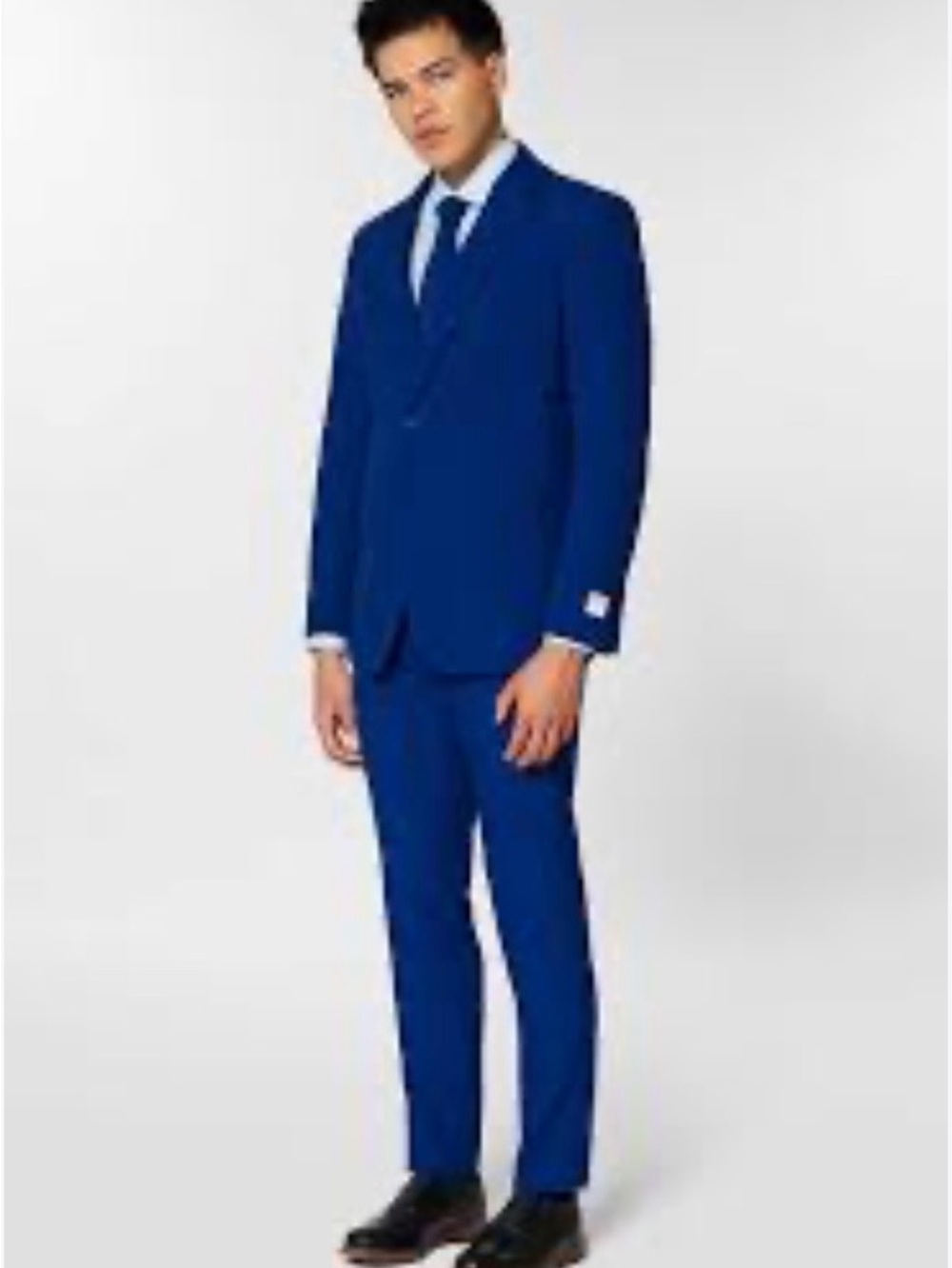 OppoSuits boys Royal Blue Two-Piece Suit - Tailored Blazer & Trousers